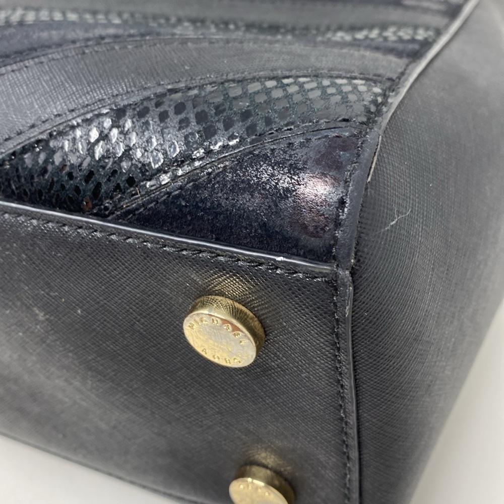 Michael Kors Black Crossbody Satchel - Picture 12 of 16